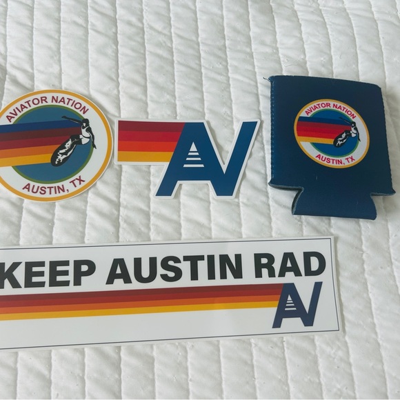 NWT Aviator Nation Quilted Relaxed Zip Up Hoodie Jacket - Picture 5 of 5